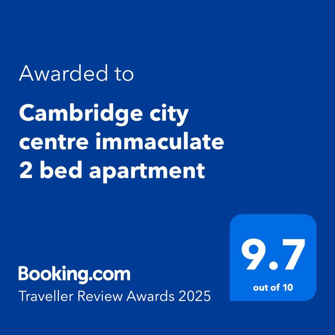 Cambridge City Centre Immaculate 1 Bed Apartment Exteriér fotografie